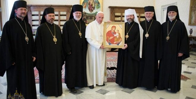В начале марта 2016 г. лидер украинских униатов Святослав Шевчук был принят в Риме папой Франциском, «чтобы засвидетельствовать единство УГКЦ с преемником святого Петра»