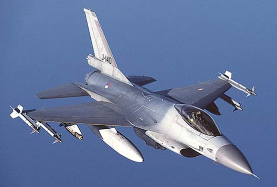 Основной истребитель ВВС Турции F-16