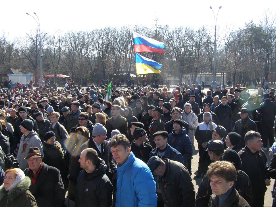 SERB на штурме Харьковской ОГА 7 апреля 2014  